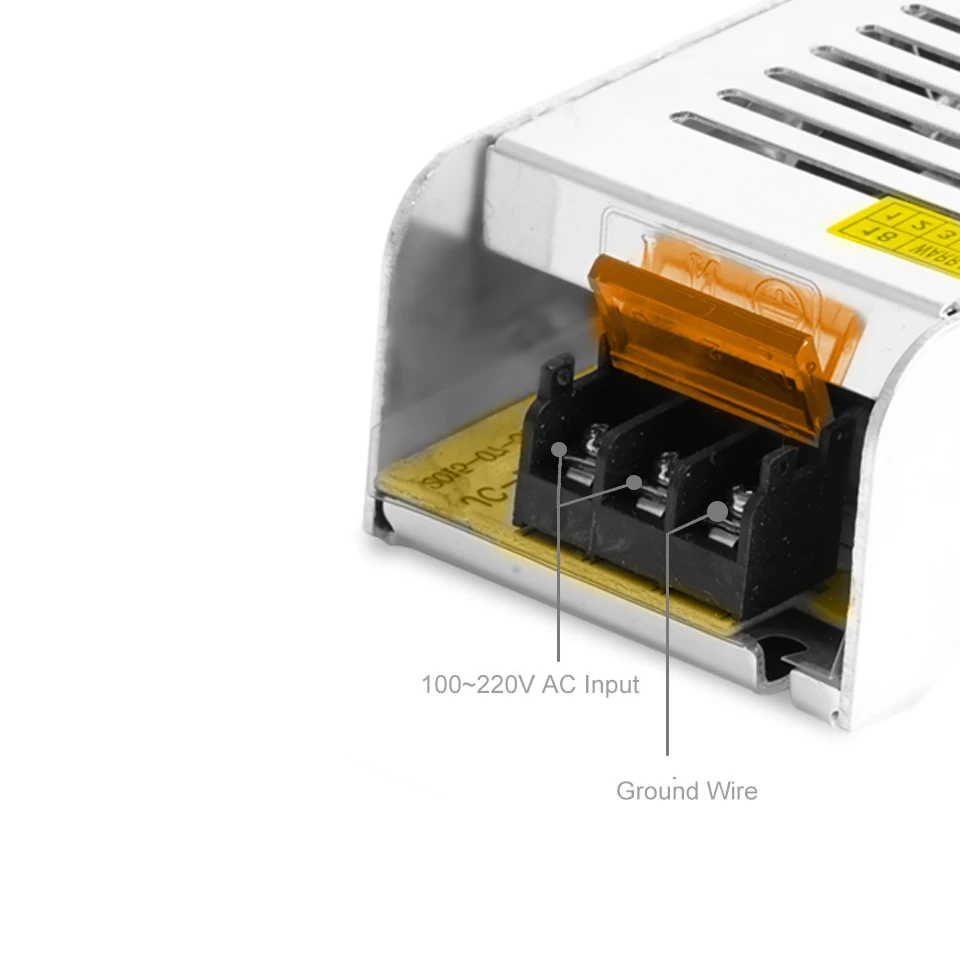 12V Питание 5A/10A/12.5A/15A/16.5A/20A/30A переключатель светодиодный трансформатор переменного тока 110 V-220 V светодиодный драйвер адаптер трансформаторы