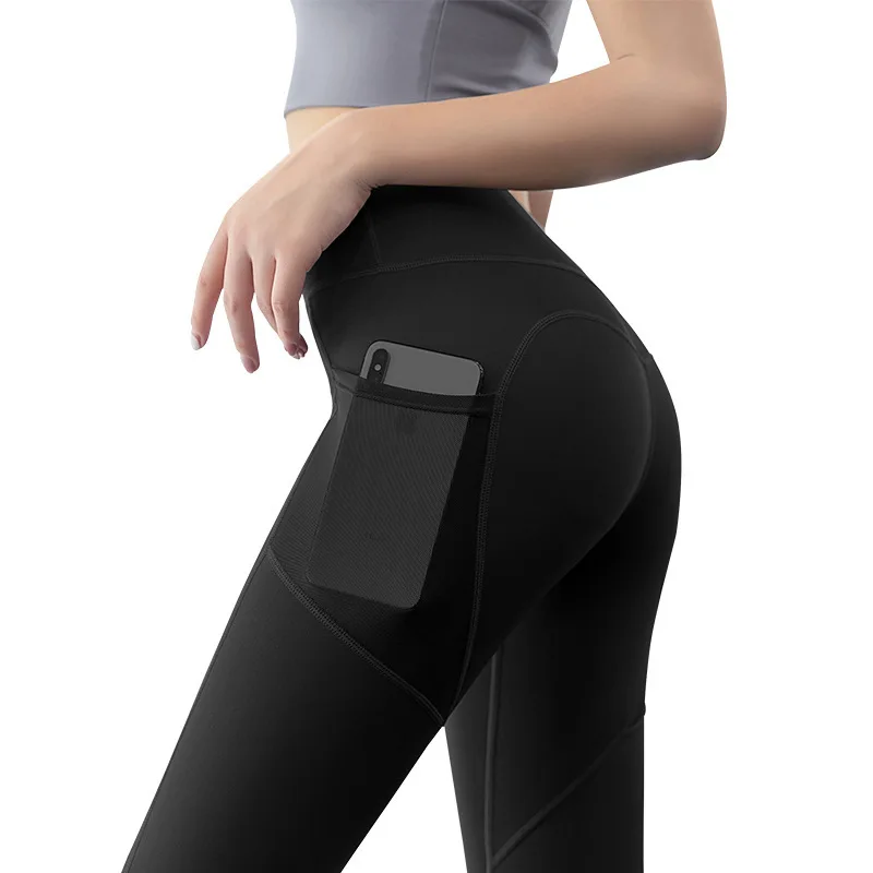 

2021 Sexy Mesh Yoga Pants Fitness Sports Leggings Running Trousers High Waist Booty Lifting leggings female