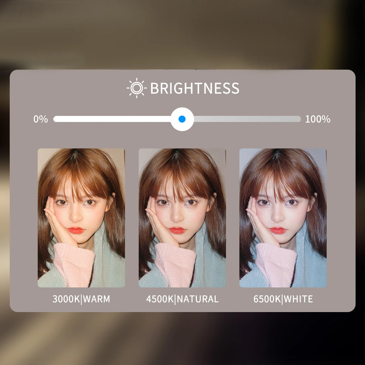 Беспроводная мини-селфи-палка FANGTUOSI 152 мм складной мини-штатив с заполсветильник
