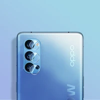 100pcs back camera lens rear screen protector film clear tempered glass for oppo reno4 realme x7 pro camera glass lens realme 7
