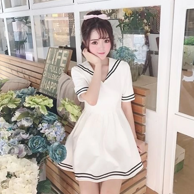 Японское милое мягкое платье для сестры плиссированное в стиле девушки-Мори