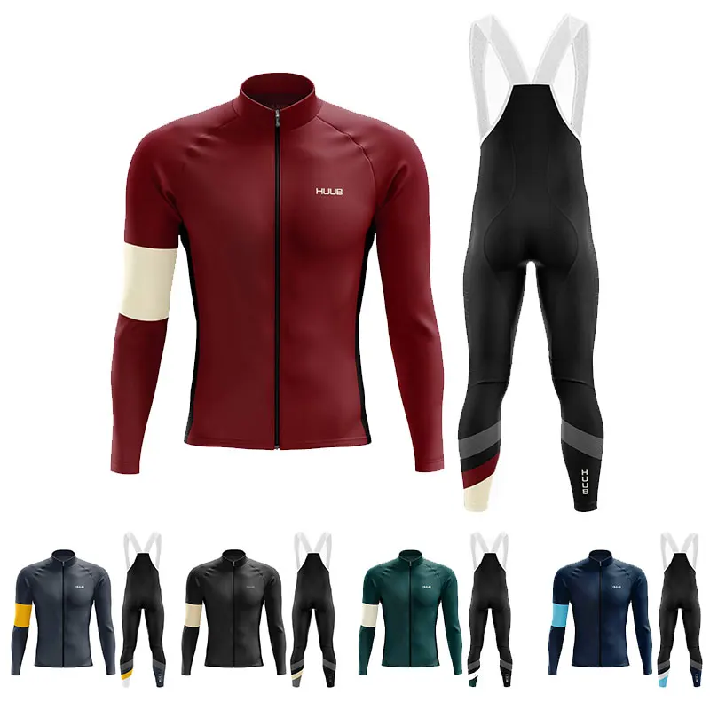 

Cycling Jersey Set Summer Long Sleeve Anti-UV Mountain Bike Cycling Clothing Breathable MTB Bicycle Clothes Wear Suit for Men's