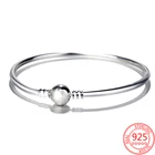 Новое поступление, стандартный серебряный браслет