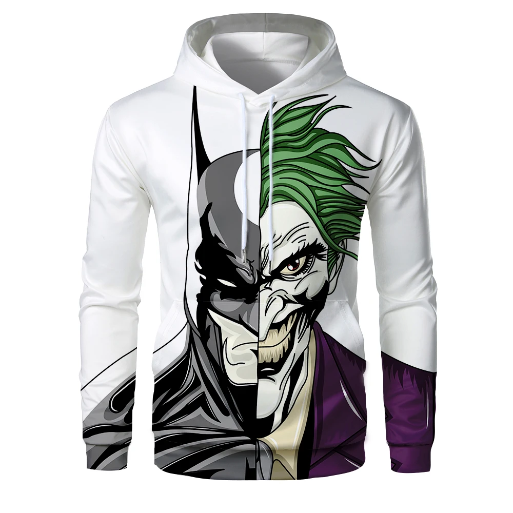 2019 хаха Джокер 3D Толстовка для мужчин и женщин хип-хоп забавная Осенняя уличная