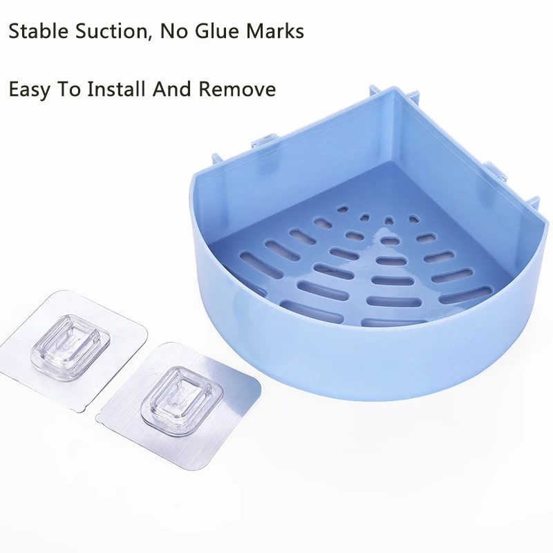 Многоцветная угловая полка для ванной и душа кухонная стеллаж хранения