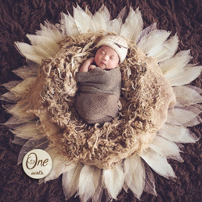 

Деревянная памятная карта для новорожденных