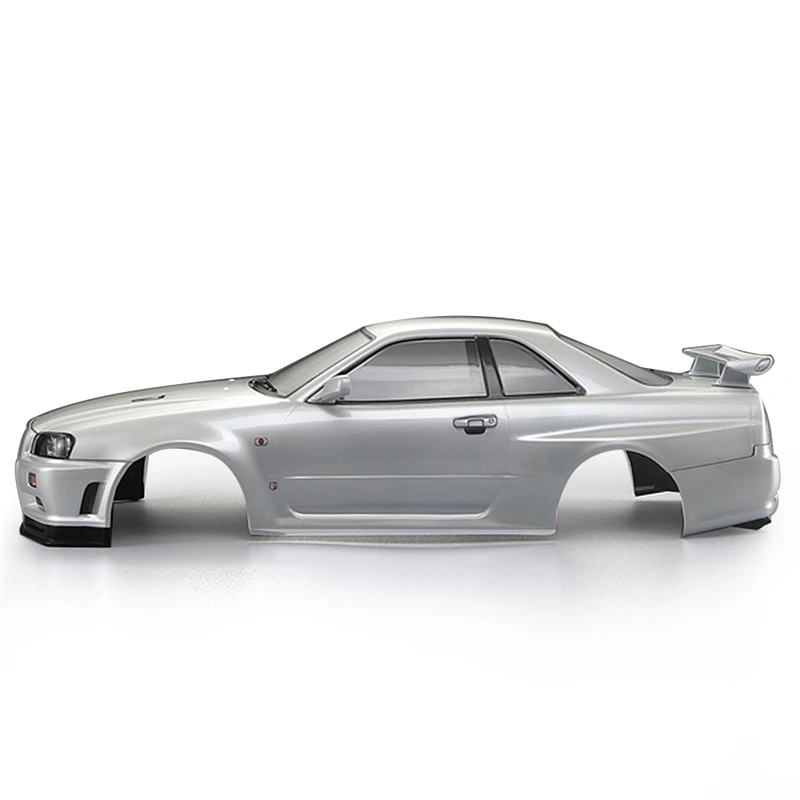 Frame Корпус радиоуправляемого автомобиля 48644 257 мм для NISSAN SKYLINE(R34), готовый чехол, рамка 1:10, Электрический туристический Радиоуправляемый автомобиль, радиоуправляемые игрушки, запчасти diy - Цвет: Frame