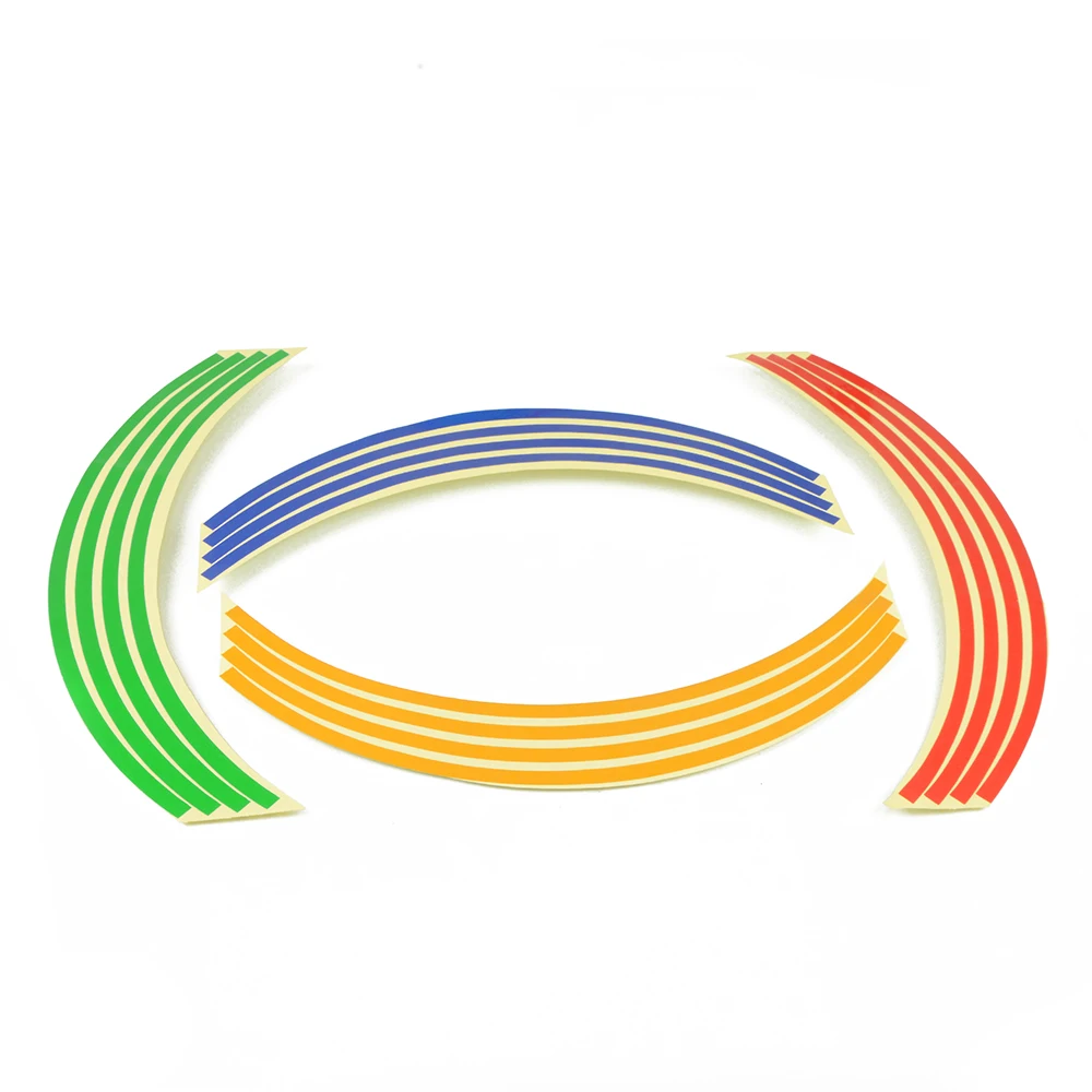 Светоотражающие наклейки на обод колеса мотоцикла декоративные для KAWASAKI Z250 Z750 Z800