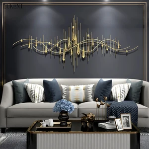 Скандинасветильник Роскошные Настенные украшения для гостиной металлические Современное украшение спальни украшения для дивана фон настенные подвески