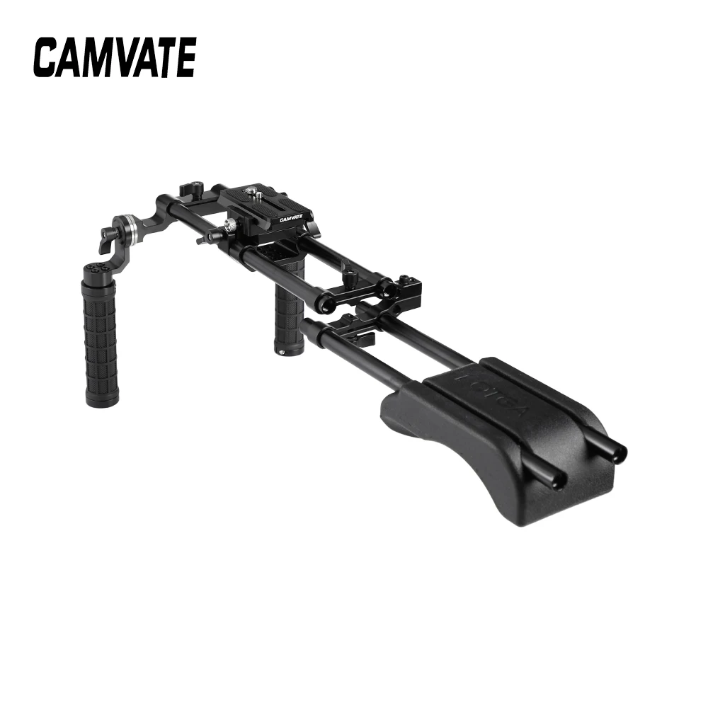 CAMVATE Pro плечевое крепление с быстроразъемной базовой пластиной Manfrotto и