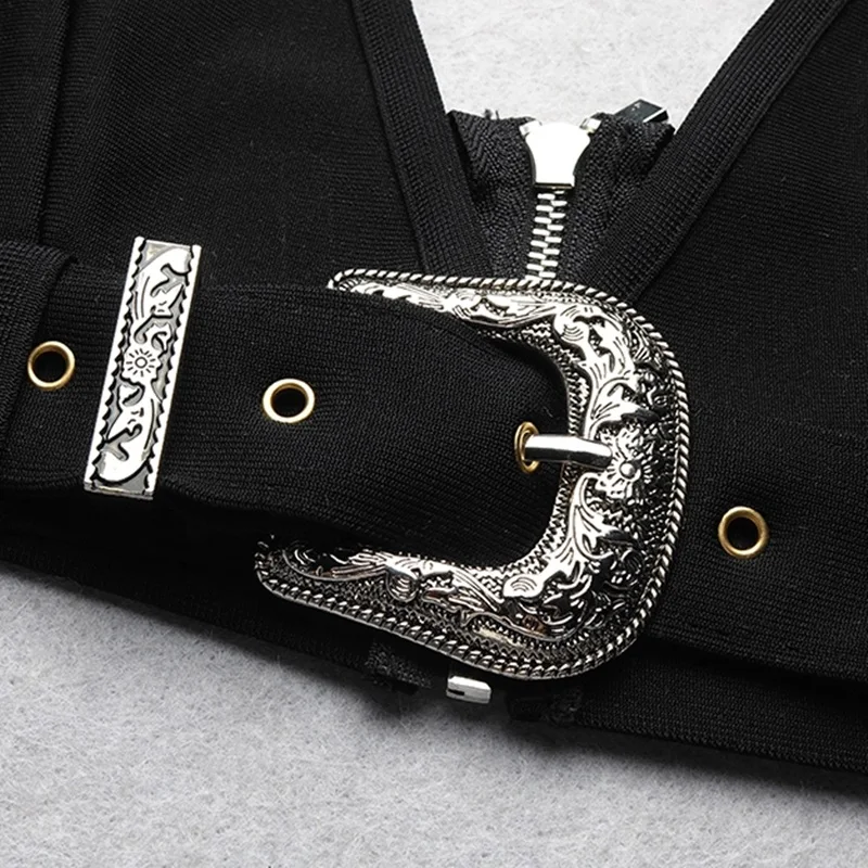 Женский костюм с юбкой и поясом модный дизайнерский из двух предметов 2020 |