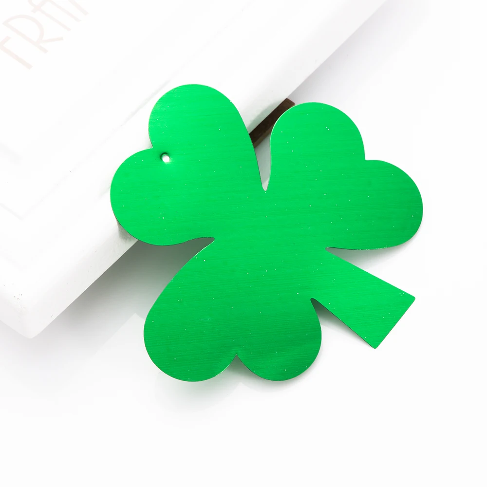 Новый Набор 6 ирландский праздник день cвятого Патрика шамрок висячий из ПВХ и