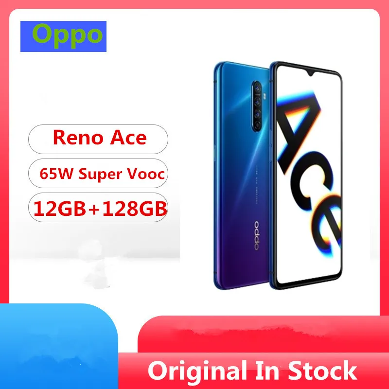 Новый Oppo Рено Ace Смартфон Android 9 0 Snapdragon 855 плюс 12 Гб Оперативная память 128