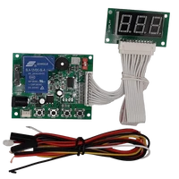 jy 172 1 channel remainding time display timer control board pcb 10a relay control power switch for coin acceptor bill acceptor