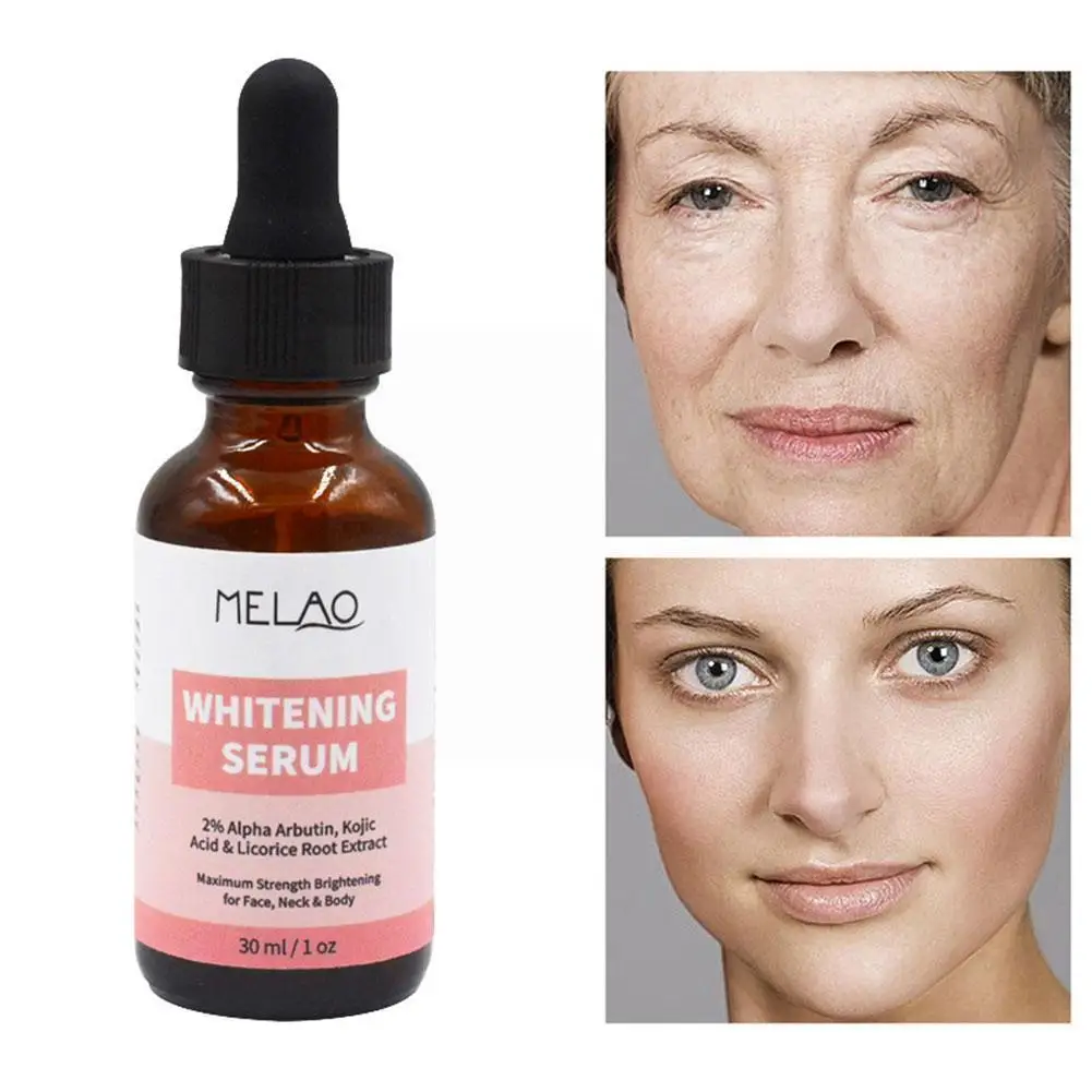 

Melao Skin Whitening Serum 2% Arbutin Kojic Serum Acid Brightening Whitening Lightening Essence Moisturizing K8m8