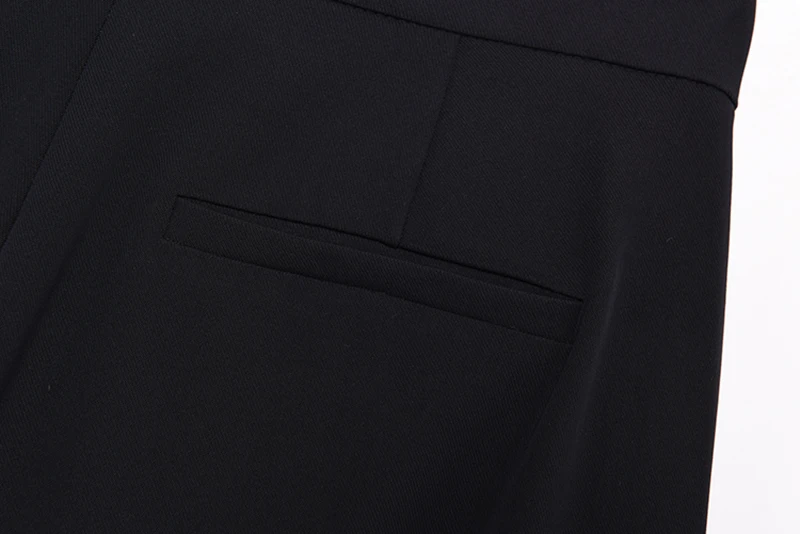 

[EAM] Leisure Pleated Wide Leg High Waist Trousers New Loose Fit Pants Women Fashion Tide Spring Autumn 2021 1DD4888