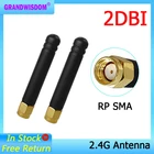 Антенна GRANDWISDOM 12510P 2,4g, 2 дБи, sma, Wi-Fi, 2,4 ГГц