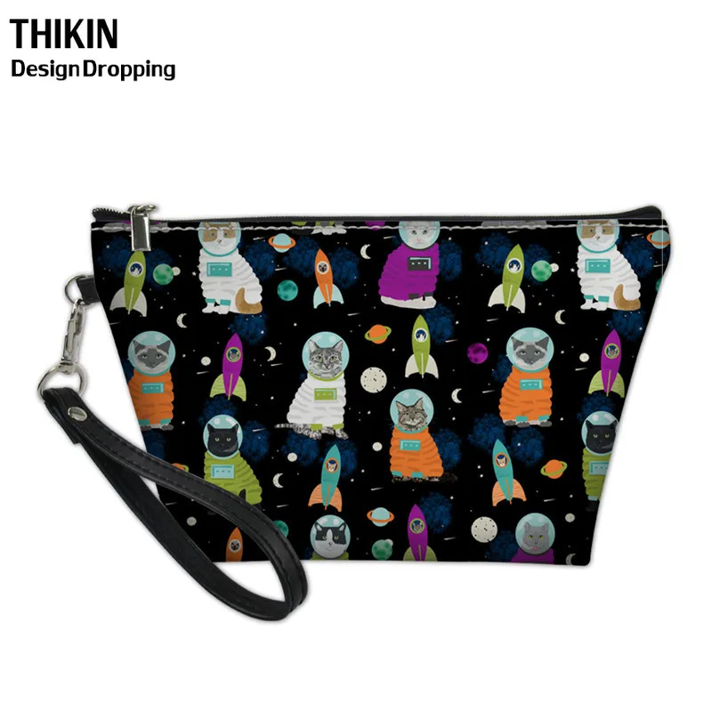 Женский дорожный Органайзер THIKIN для косметики милый мультяшный Галактический с