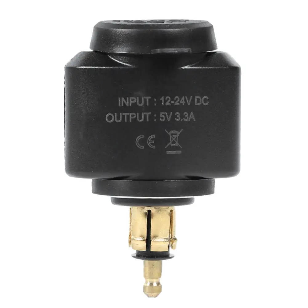 Мотоцикл 3.1A Dual USB зарядное устройство для BMW Hella/DIN power let Plug Outlet адаптер быстрой