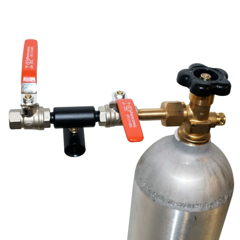 Двойной клапан для резервуара SodaStream CO2 запасная станция заправочный адаптер