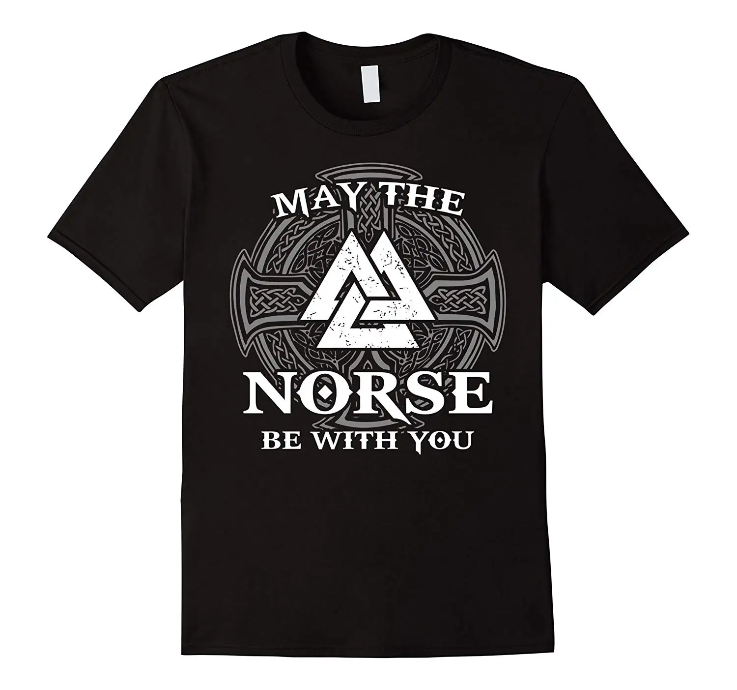 2019 модная мужская футболка Viking maye The Norse Be With You Valhalla Mythology | Мужская одежда
