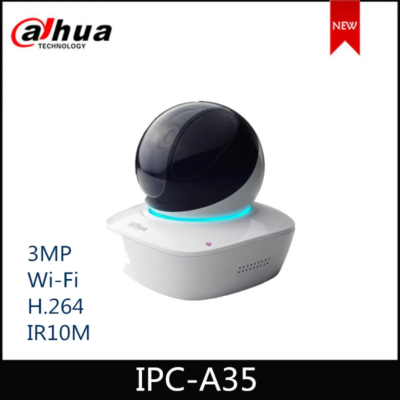 

Dahua IP camera 3MP IPC-A35 security camera IR A Series WiFi Network PT Camera