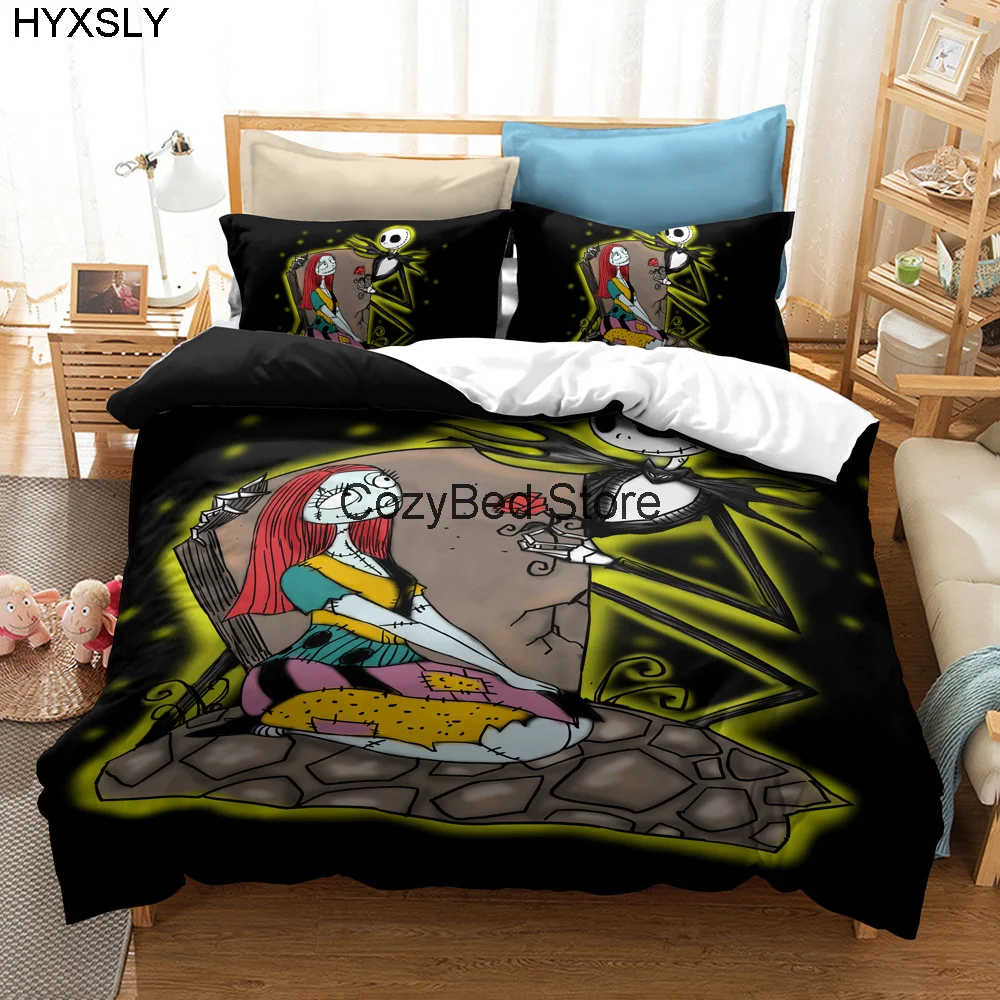 Комплект постельного белья Кошмар перед Рождеством для спальни мягкие покрывала