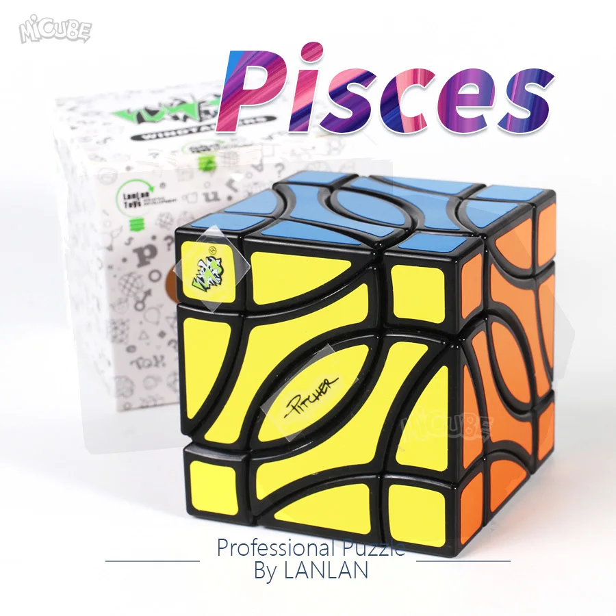 Кубик LanLan для рыб кубик 4 углов MagicFour угловой двойная рыба профессиональная