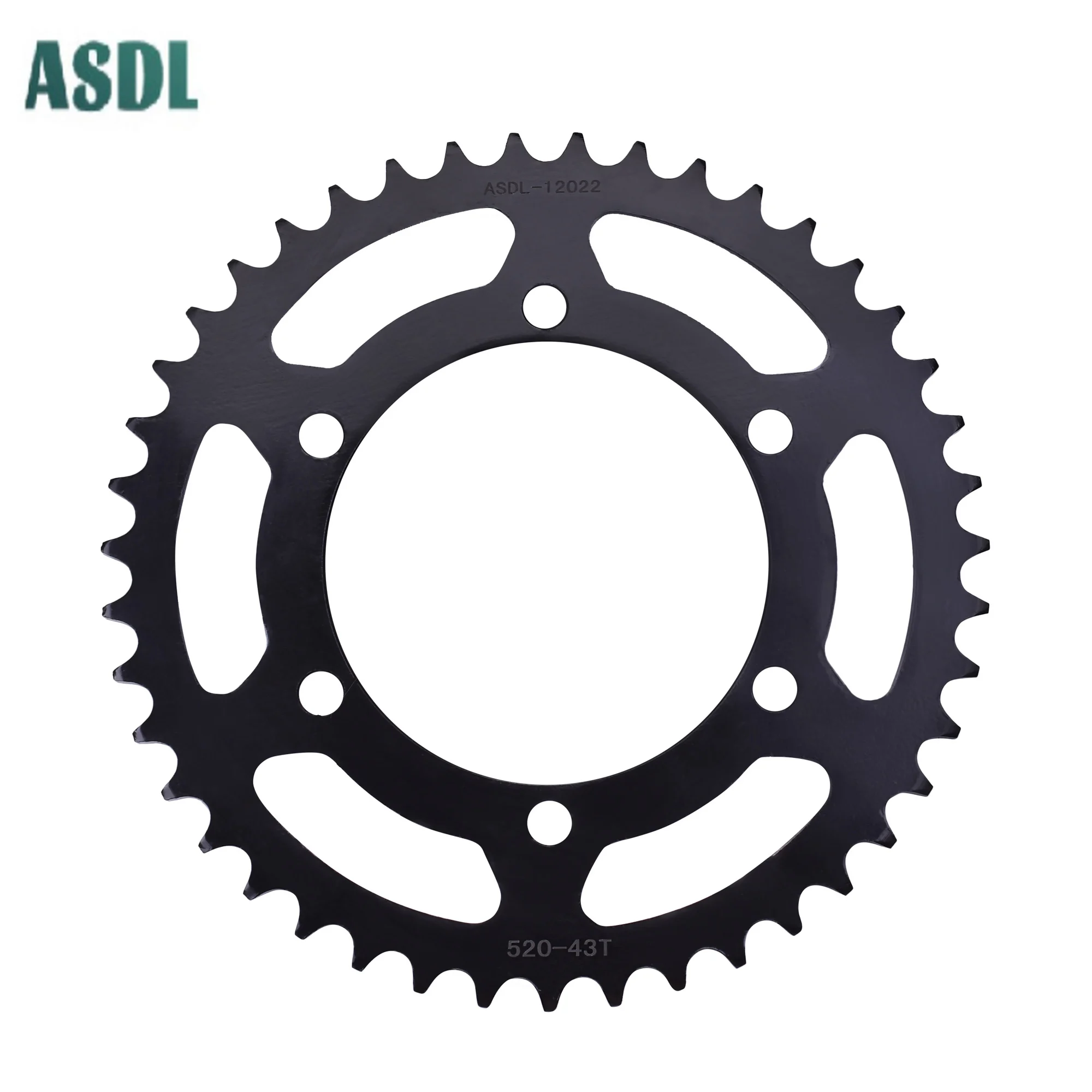 

520 43T Motorbike Rear Sprocket Gear Cam Wheel For Yamaha MT-25 YZF-R25 YZF-R3 MT-03 YZF R7 R3 R25 MT25 MT03 MTN320 B082