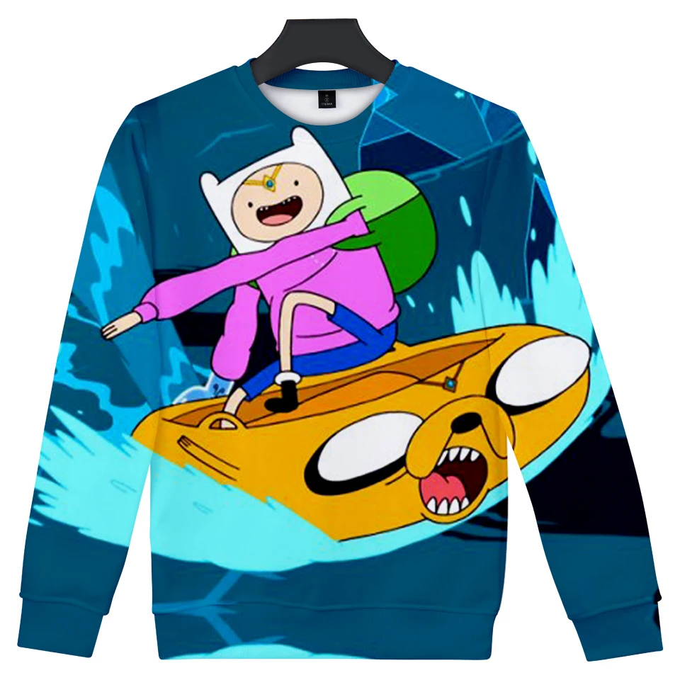 Время приключений для мужчин/женщин свободная толстовка Джейк Собака шаблон 3D