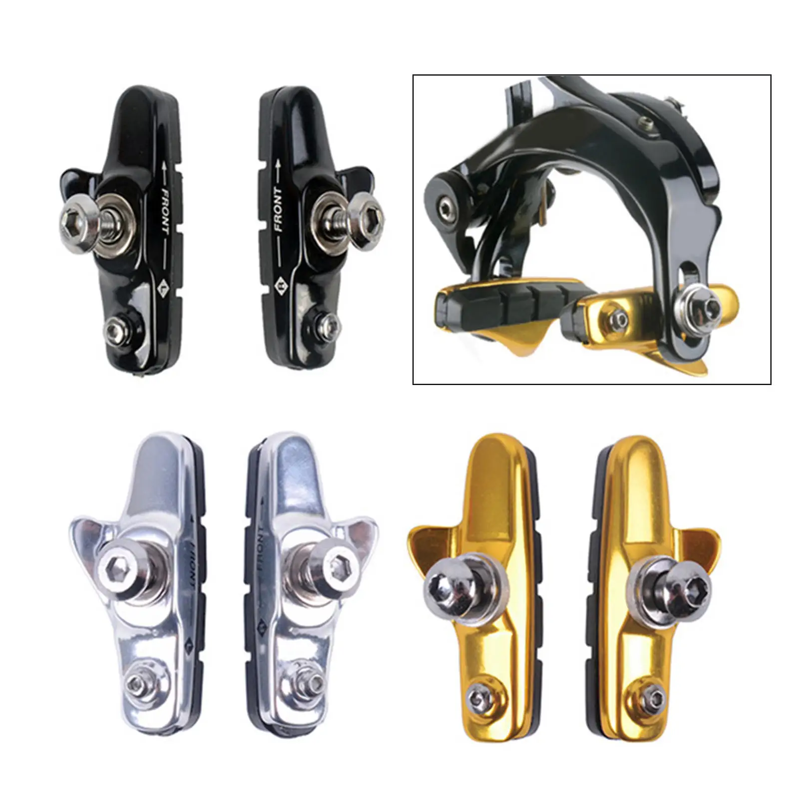 Светильник кие тормозные колодки для дорожного велосипеда | Спорт и развлечения