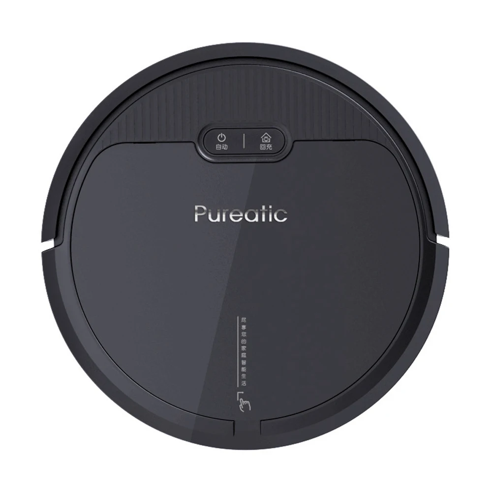 Робот пылесос Pureatic V2 с Wi Fi Мощное всасывание большой пылесборник Умная