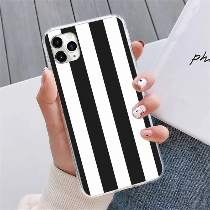 

Black and white checked cattle Phone Case For iphone 12 5 5s 5c se 6 6s 7 8 plus x xs xr 11 pro max mini
