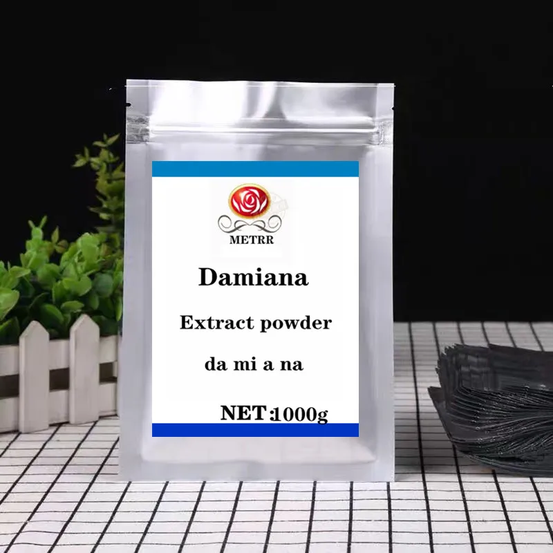 

100-1000g Damiana Extract Powder,Plant Extract Raw Materials, Da Mi A Na ,Free Shipping