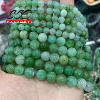 natural australia chrysoprase jades stone beads round loose beads for jewelry making diy bracelets accessories 15inch 6 8mm a