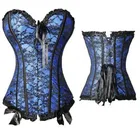Корсеты женские на шнуровке, сексуальные женские корсеты, одежда Готическая стимпанк