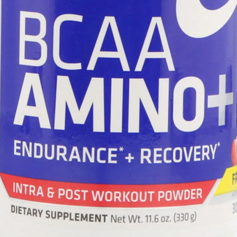 

BCAA Aminos Plus, Blue Raspberry,Fruit Punch,Green Apple ,11.6 oz (330 g)