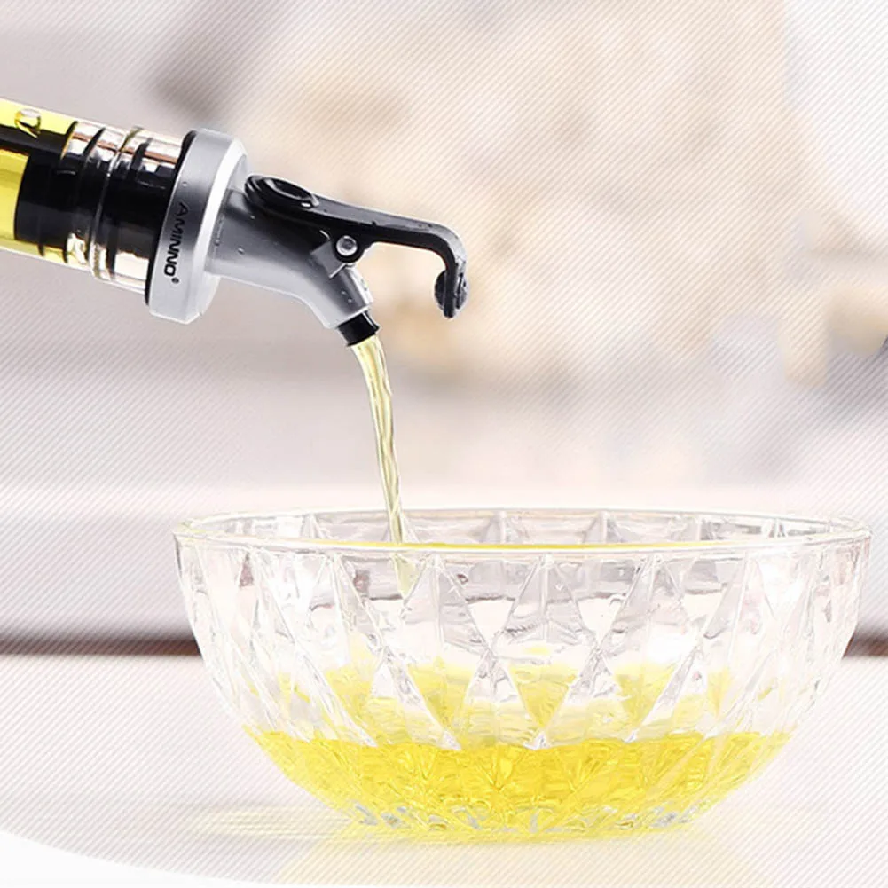 High Quality Environmental Oil bottle stopper vinegar bottles can ABS lock plug seal Leak-proof Food grade plastic Nozzle | Дом и сад