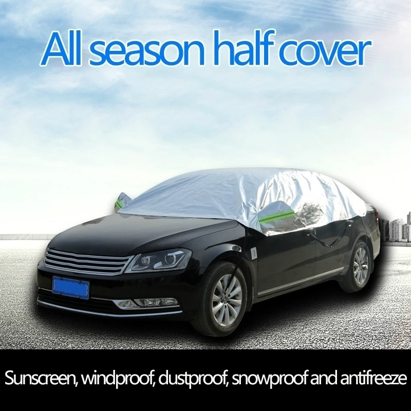 Автомобильная Передняя Задняя крышка на лобовое стекло Защита от УФ авто защита