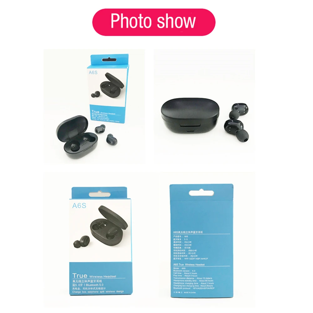 Bluetooth-наушники TWS беспроводные наушники Blutooth 5 0 свободные руки спортивные игровая