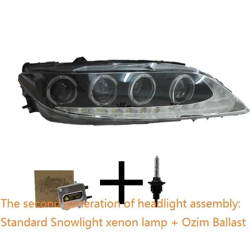 Запчасти для стайлинга фары Luces Led Para авто освещение 04 05 06 07 08 09 10 11 12 13 14 15 Mazda 6|Фара