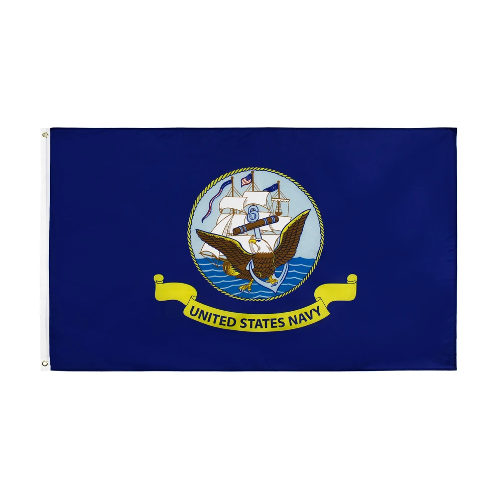 

Флаг США 90x150 см, эмблема США, новый военный флаг ВМС