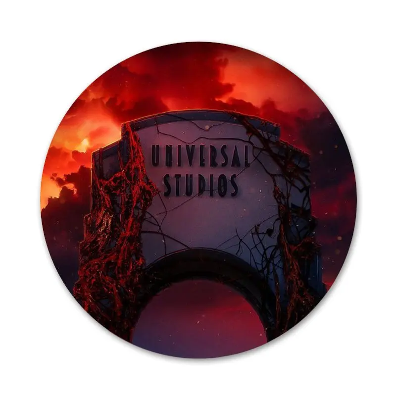 Постер очень странные дела 3 значка значки металлические для украшения одежды