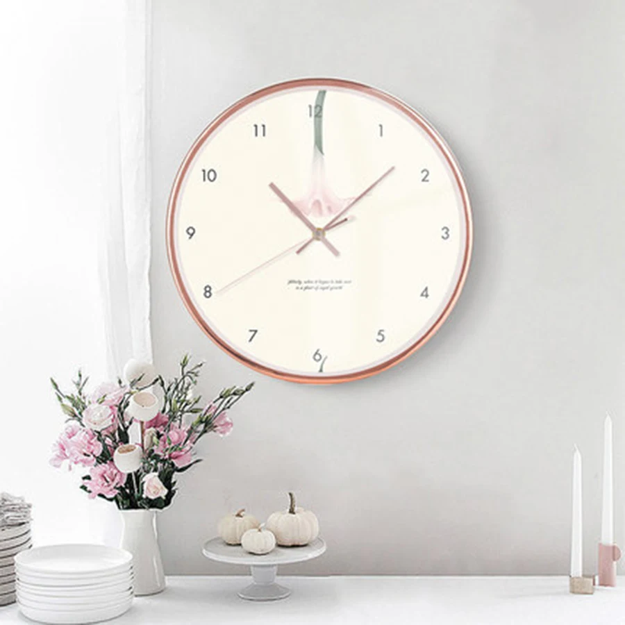 Художественные креативные настенные часы современный дизайн бесшумные