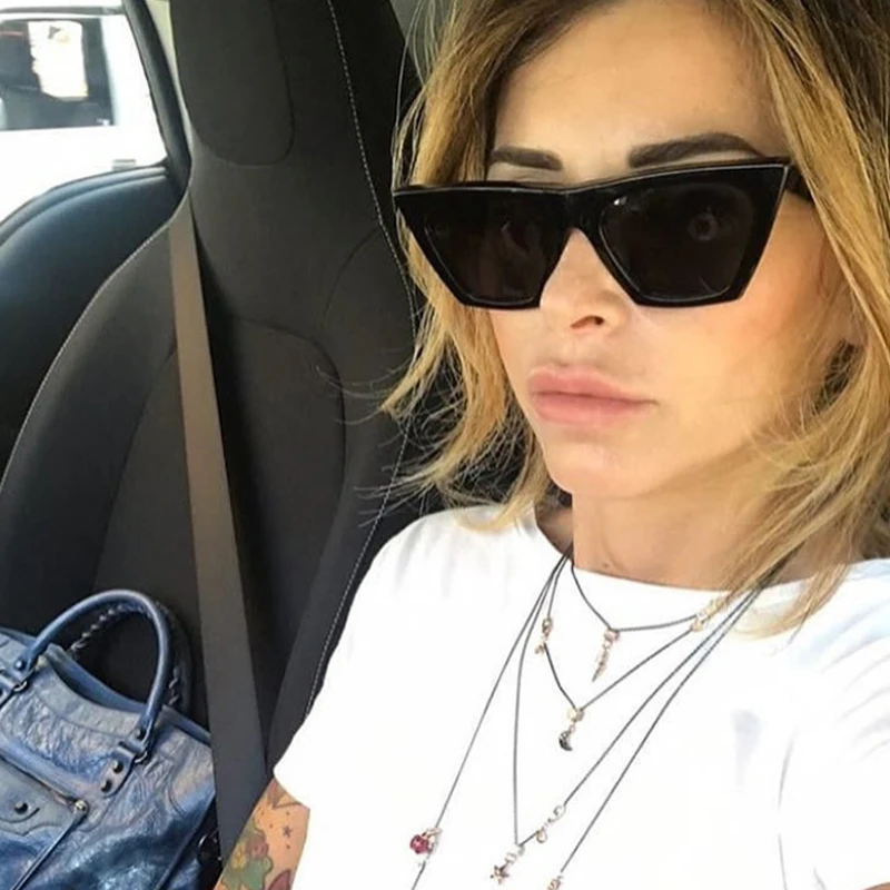 Кошачий глаз unglasses женские 2019 новые ashion винтажные очки с градиентными линзами