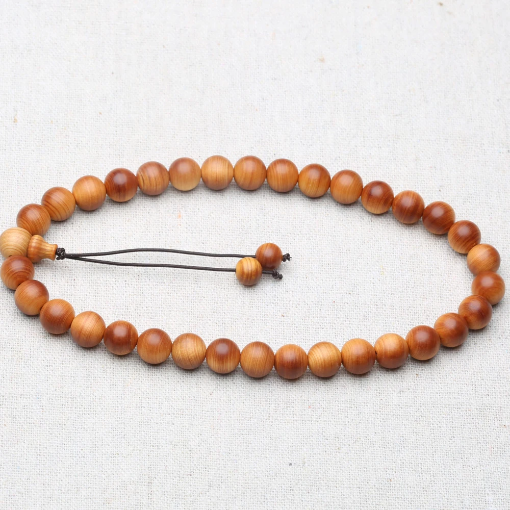 Высококачественный натуральный сандаловый четки ручной работы 33 99 Lslamic