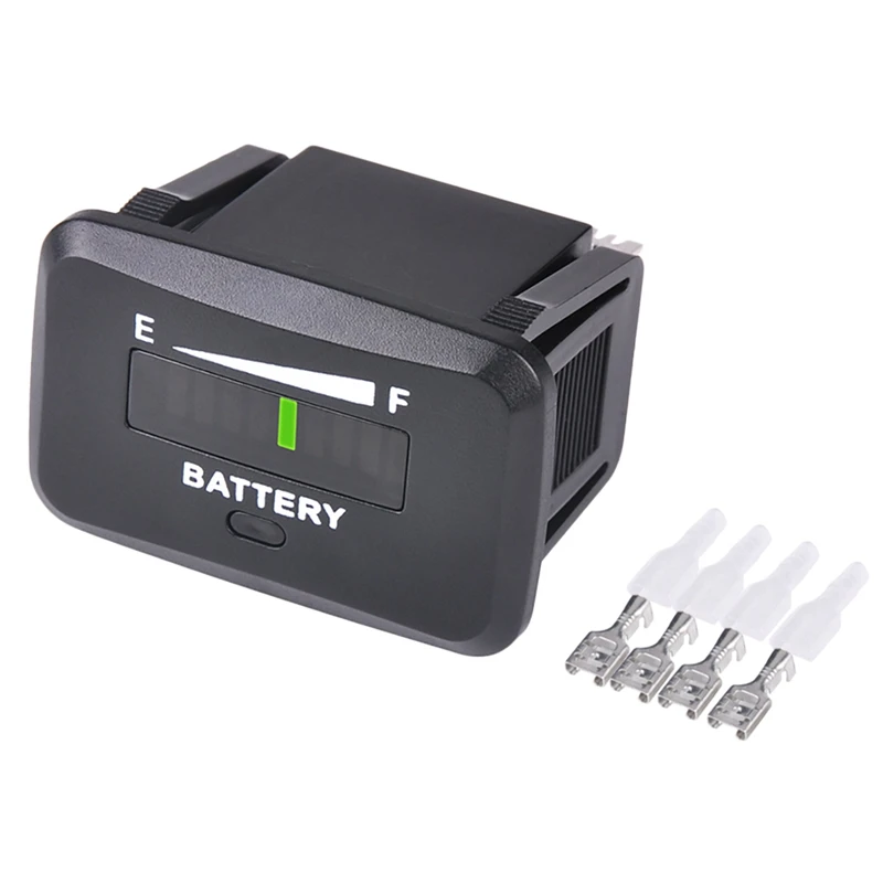 Bi018 12/24V светодиодный гистограммный Дисплей Батарея индикатор для мотоцикла