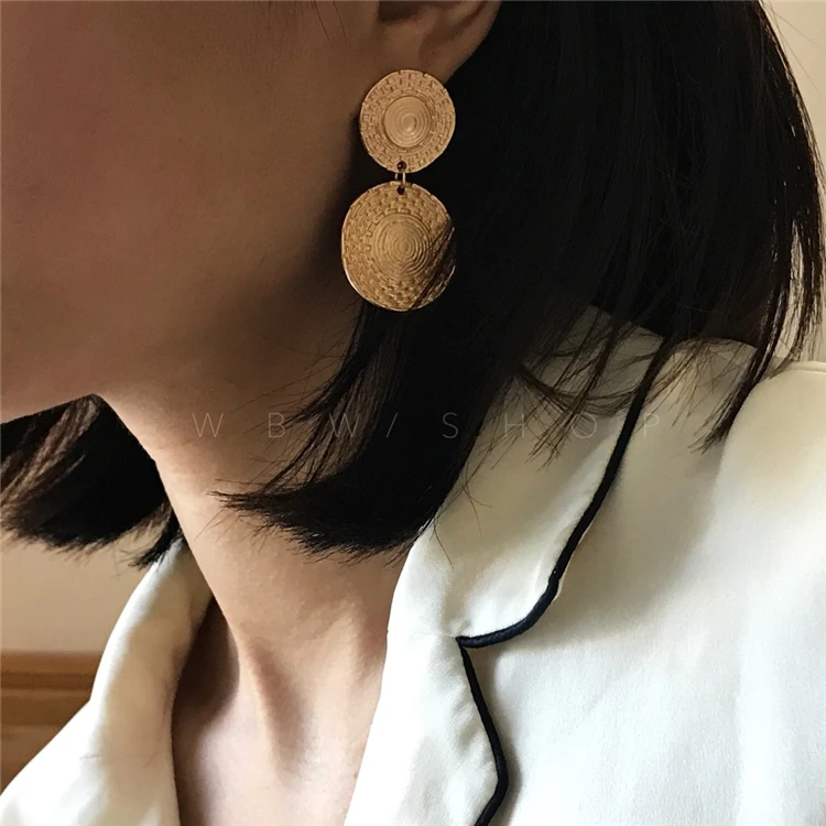 Серьги-гвоздики в стиле ретро украшение арт-деко для вечевечерние аккуратный Топ