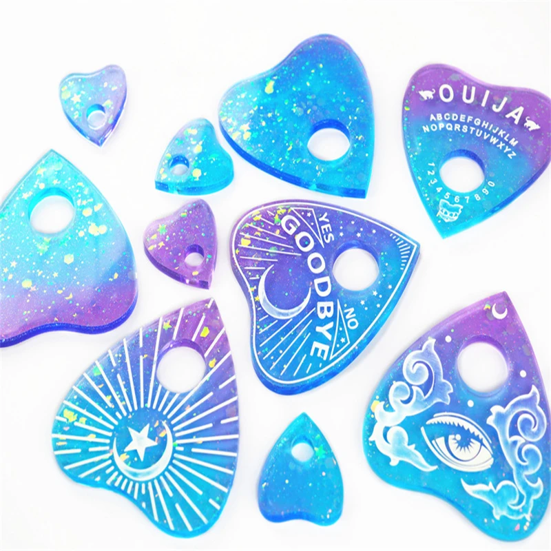 

LOVE'N OEM LV0133O acrylic Witch Divination ouija game board silicone molds For Diy Epoxy Resin Art Handmade Craft Making
