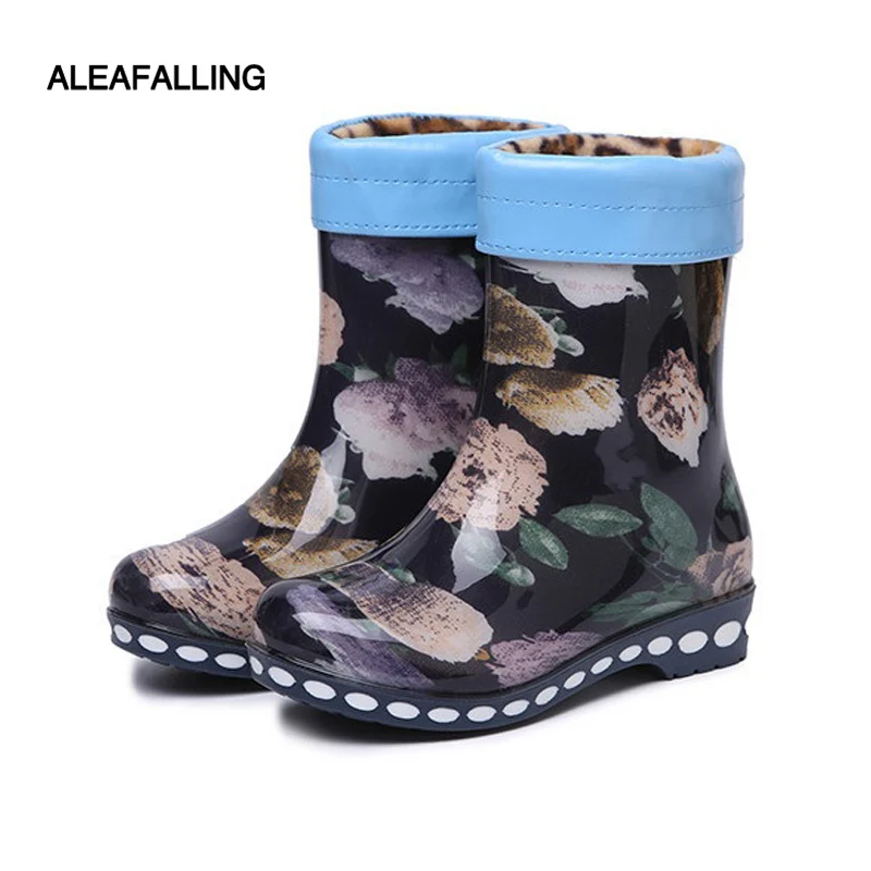 Ботинки женские резиновые Нескользящие цвет в ассортименте 1 шт |